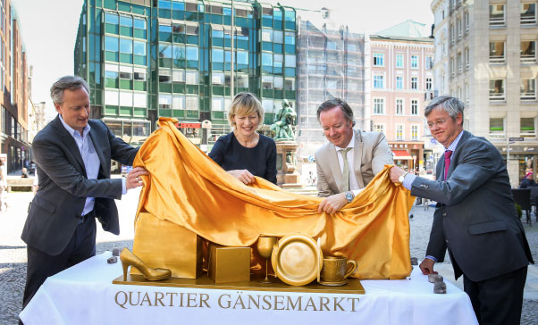 Feierlichkeiten BID Quartier Gänsemarkt